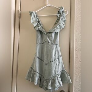 Hello Molly pistachio dress